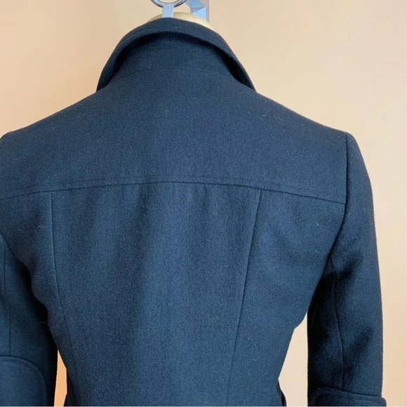JOE FRESH Black Double Breasted Wool Blazer Size XS - Picture 6 of 16